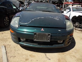 2001 MITSUBISHI ECLIPSE GS CONVERTIBLE GREEN 2.4 MT 203968